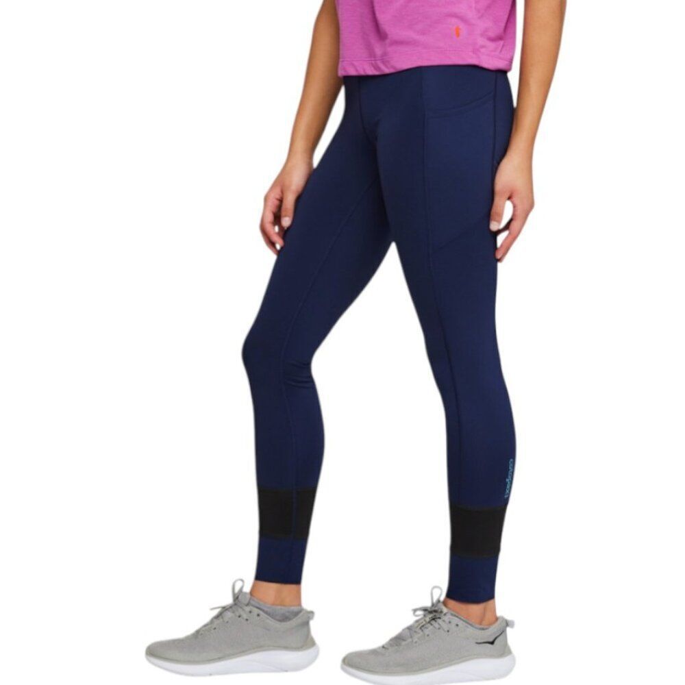 Cotopaxi Women's Maritime Navy Blue Cerro Travel Tights Leggings Size XL